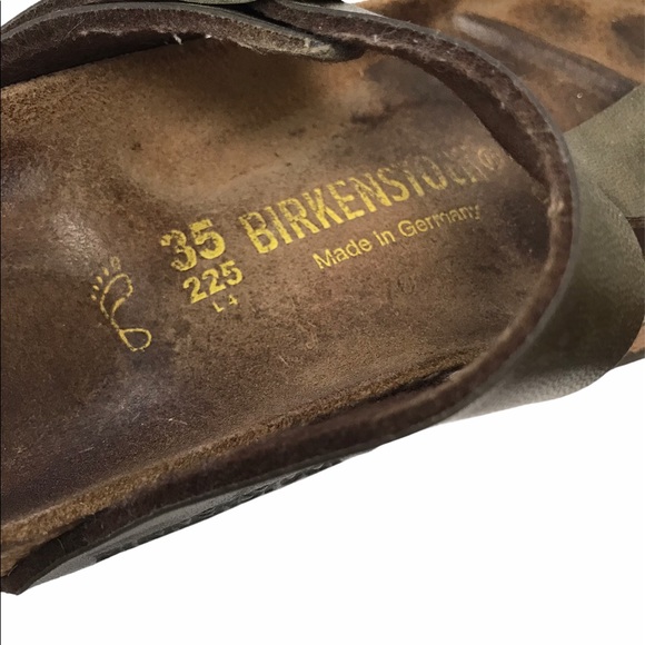 The BIRKENSTOCK Gizeh Thong Sandal Bronze Size 4 - Picture 15 of 16